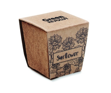 Logotrade korporatīvās dāvanas foto: Saulespuķu audzēšanas komplekts